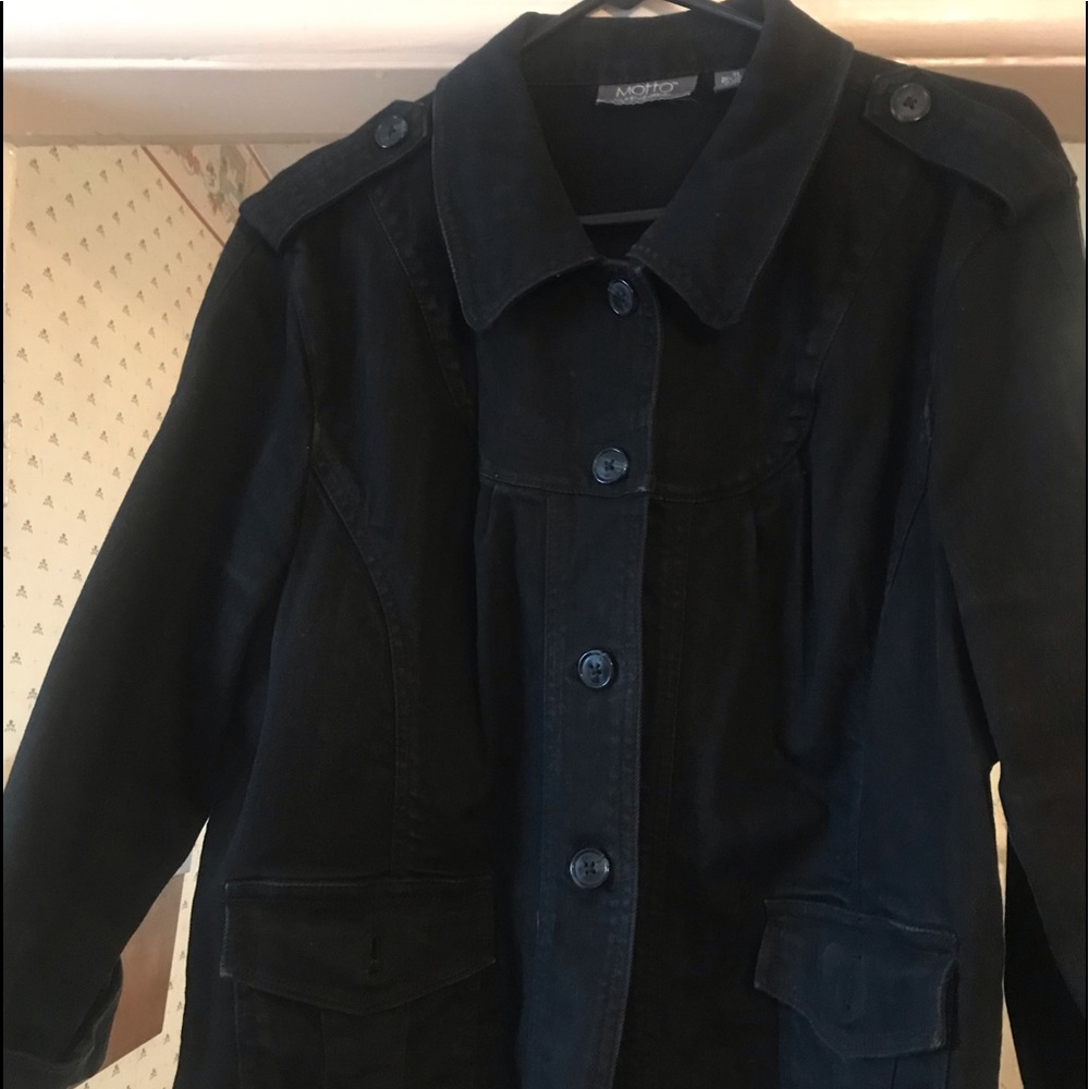Motto Black Woman’s Jean Jacket